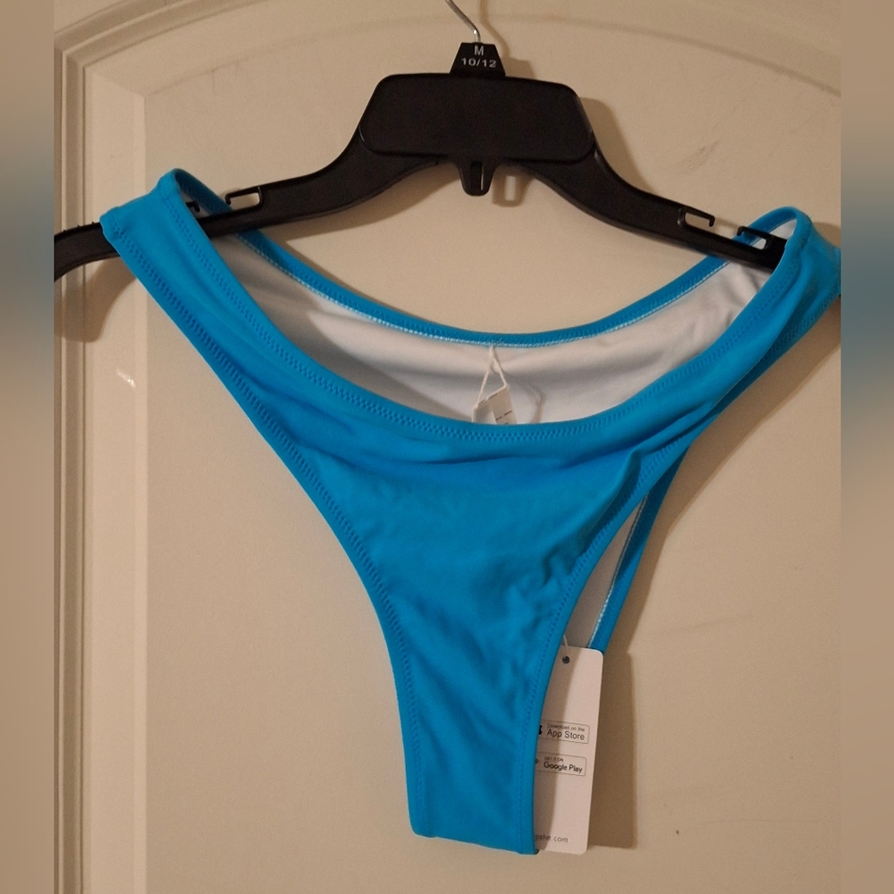 Nwt‎ cupshe royal blue bikini bottom size medium